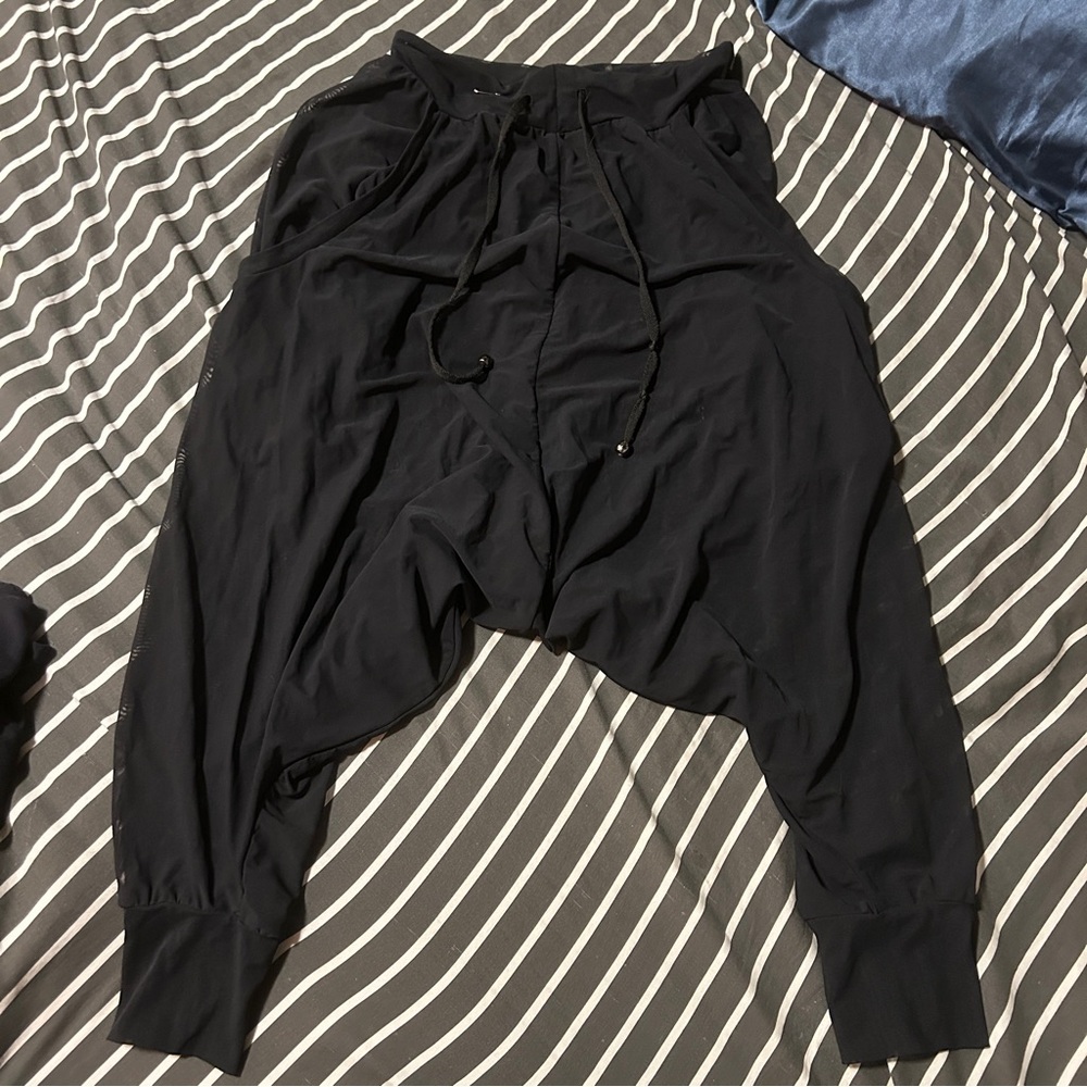 Five and diamond Black morgen harem drop pants - Picture 7 of 8